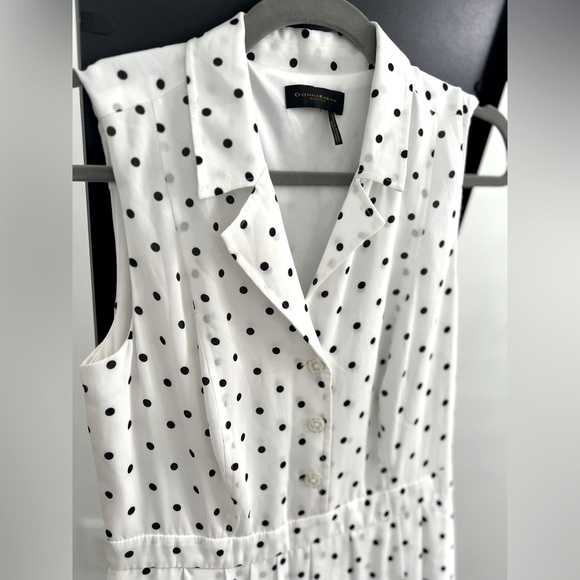 Donna Karan Polka Dot Dress - Picture 5 of 9